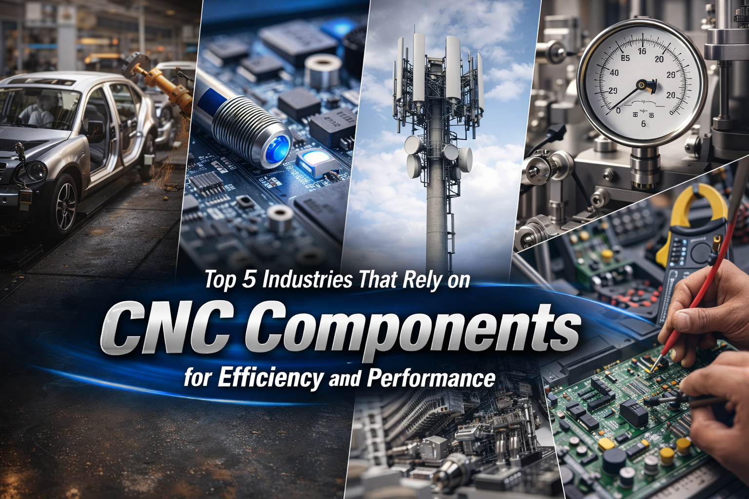 Industries That Rely on CNC Components